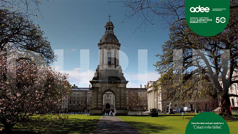 Odontology AI at ADEE 2025 – Dublin
