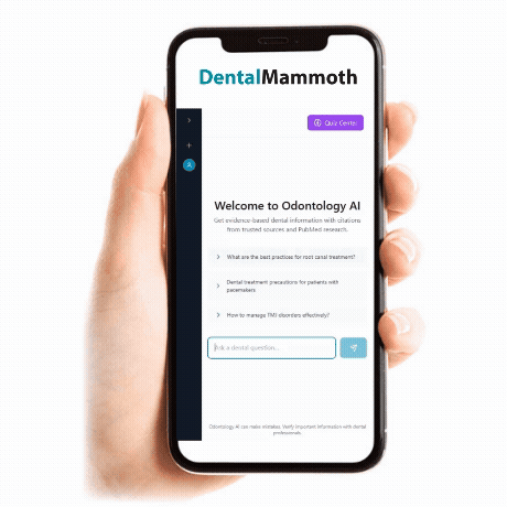 DentalMammoth - Dental AI Mobile Mockup